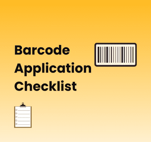 Barcode Application Checklist