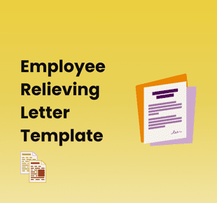 Employee Relieving Letter Template