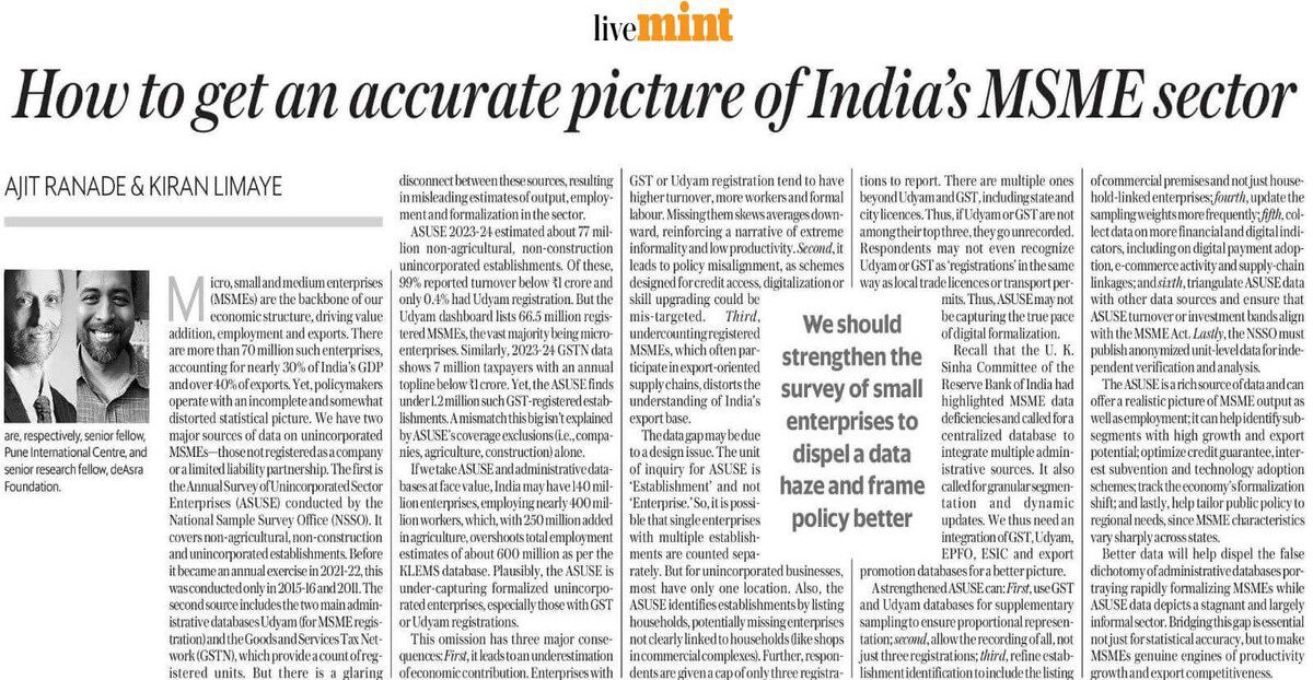 How to get an accurate picture of India’s MSME sector