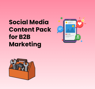 Social Media Content Pack for B2B Marketing