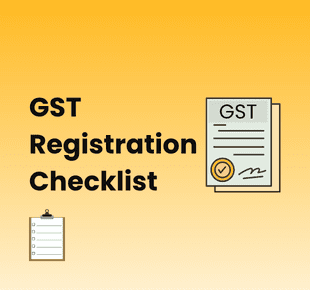GST Registration Checklist